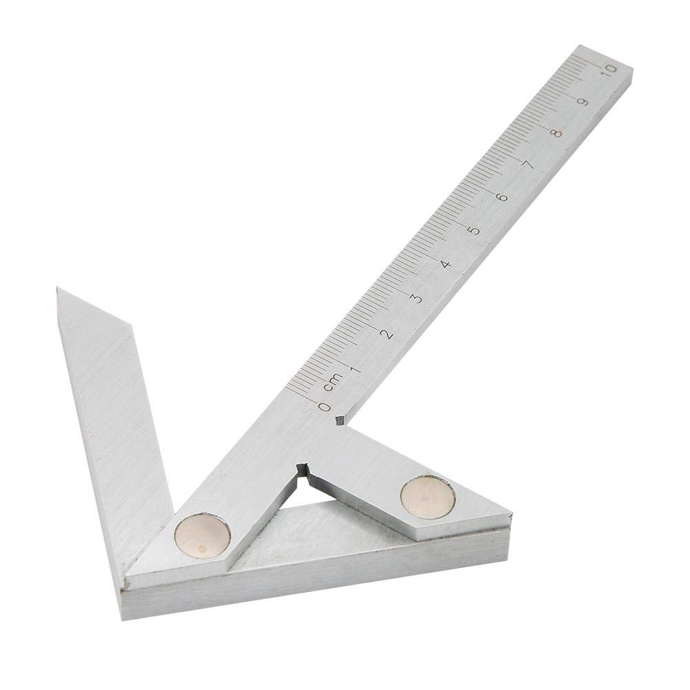 Pipe Center Finder Tool - 100x70mm Precision Cylinder Centering Gauge for Accurate Angle Measurement - Perfect for Plumbing, Framing, and Metalworking Projects