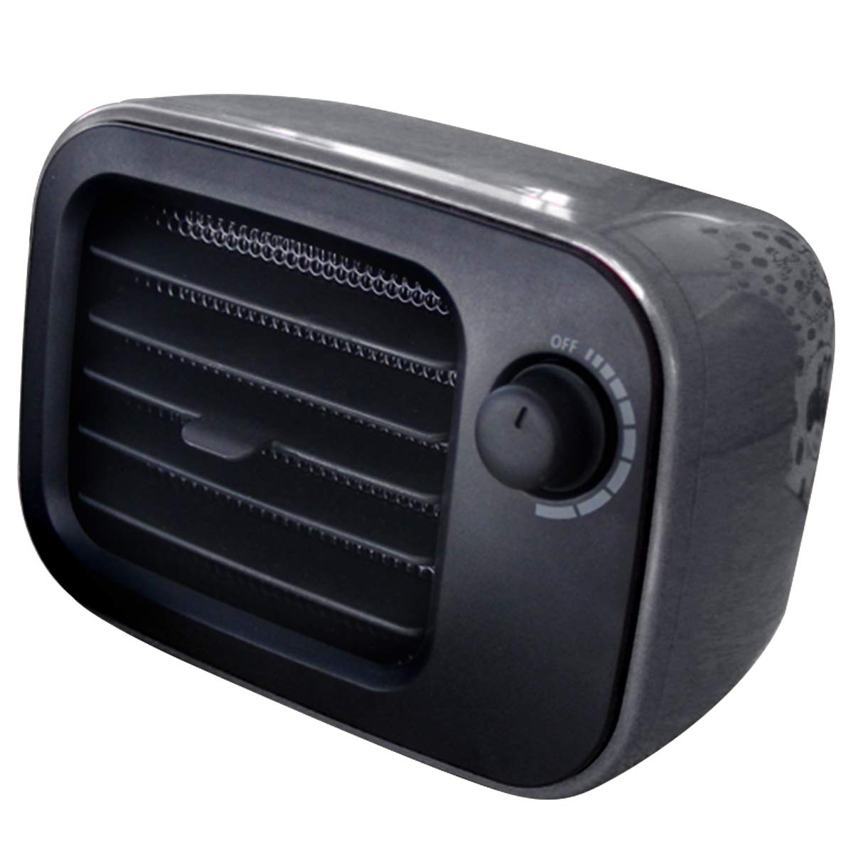 NCONCO 500W Portable Mini PTC Electric Space Heater with US Plug - Fast Heating Fan for Home, Office, Bedroom & Small Rooms - Energy Efficient & Safe Warmth in Winter