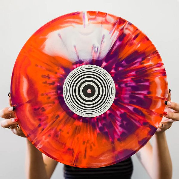 Moon Duo - Live at Levitation Swirl Vinyl LP Record | Limited Edition Psychedelic Rock Music | Perfect for Vinyl Collectors & Music Lovers | Great for Home Listening & Gifts