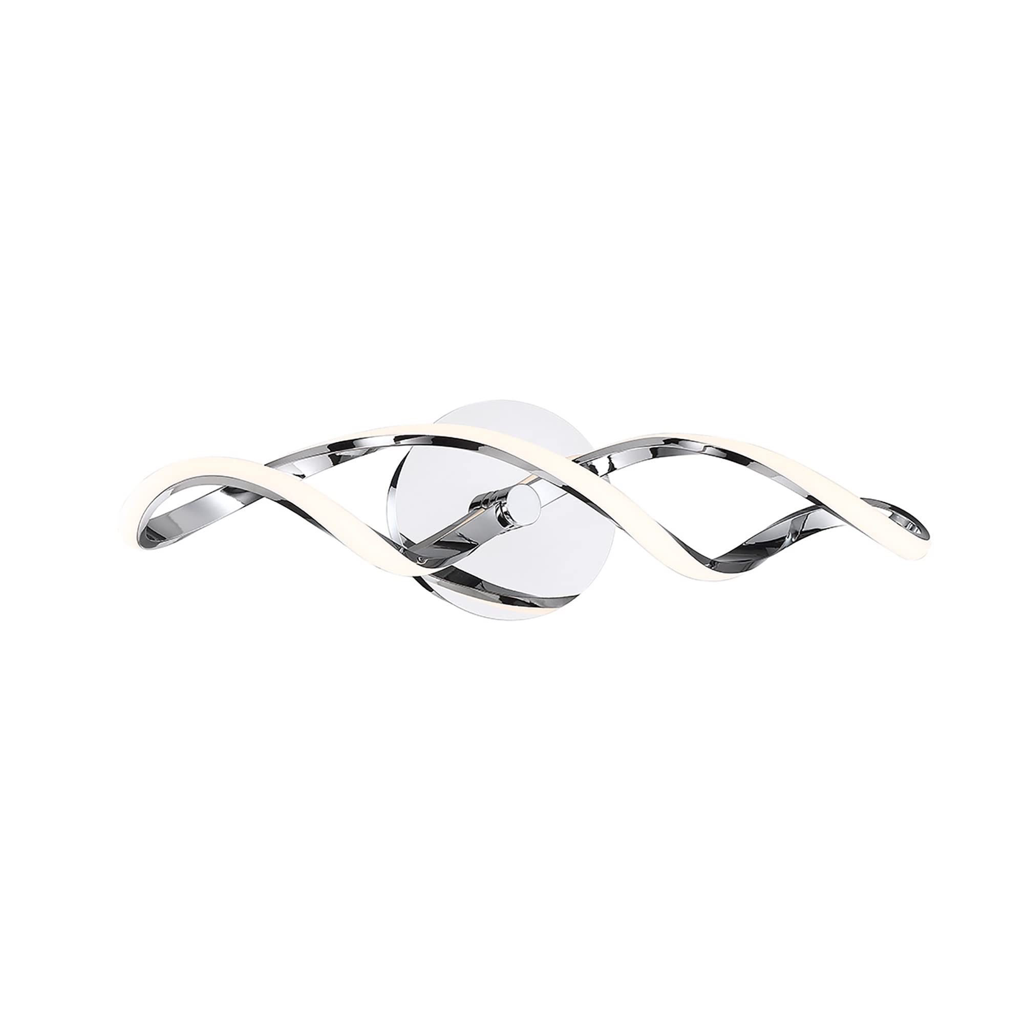 WAC Lighting dweLED Interlace 28-inch LED Bathroom Vanity Light - 3000K Warm White Chrome Finish - Perfect for Modern Bathrooms, Powder Rooms & Dressing Areas