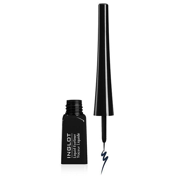 Best Inglot Liquid Eyeliner - Waterproof & Long Lasting Black Eyeliner for Precise Lines - Perfect for Winged Eyeliner & Everyday Makeup Looks
