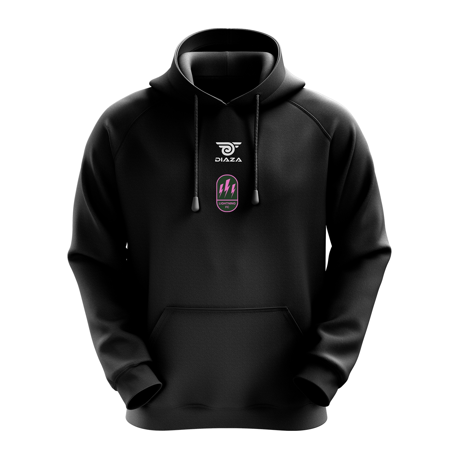 Lightning FC Hoodie - Men's & Women's Zip Up Fleece Jacket for Soccer Fans | Warm & Comfortable for Outdoor Sports & Casual Wear