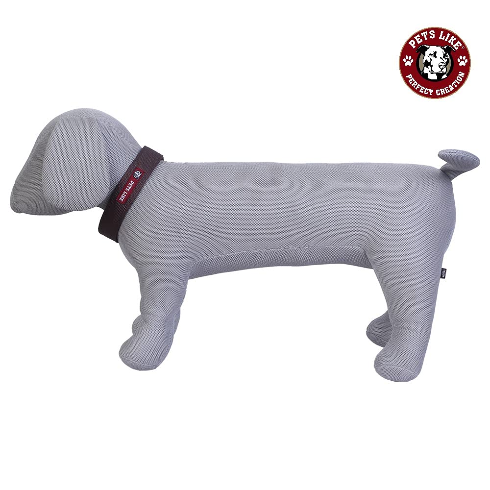 Durable Polyester Dog Collar for Small & Medium Dogs - Adjustable & Comfortable, Brown (32mm) - Perfect for Daily Walks, Training & Outdoor Adventures