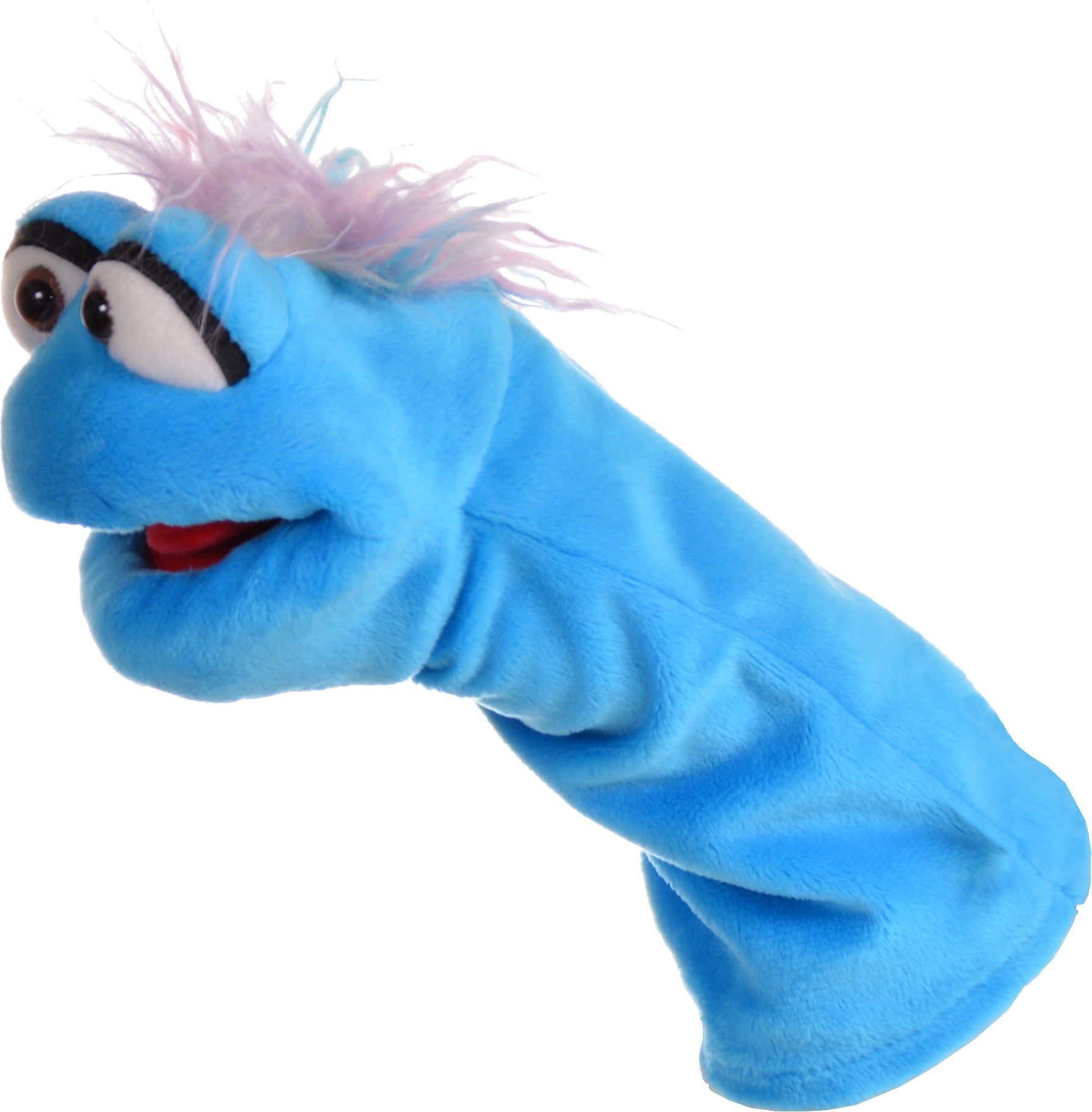 Blue Mini Monster Hand Puppet 40cm - Interactive Plush Toy for Kids, Storytelling, and Educational Play (Code 145) | Perfect for Classroom Activities, Birthday Gifts & Imaginative Play
