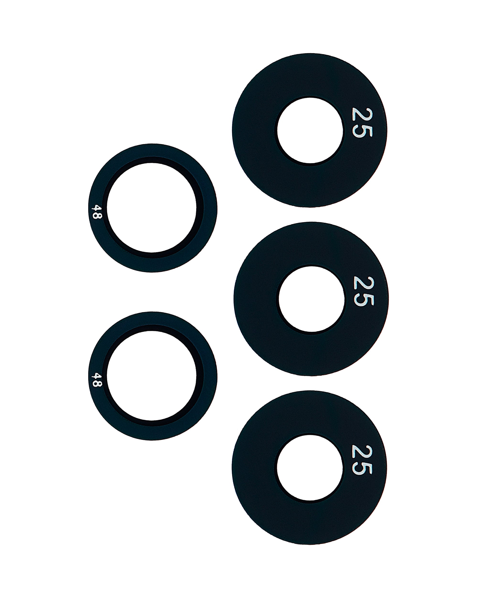 Samsung Galaxy A13 (A135 / 2022) Back Camera Lens Glass Replacement Kit - 5 Pcs Set with Adhesive - DIY Repair for Cracked/Scratched Lens - Perfect for Phone Repair Shops & Home Use