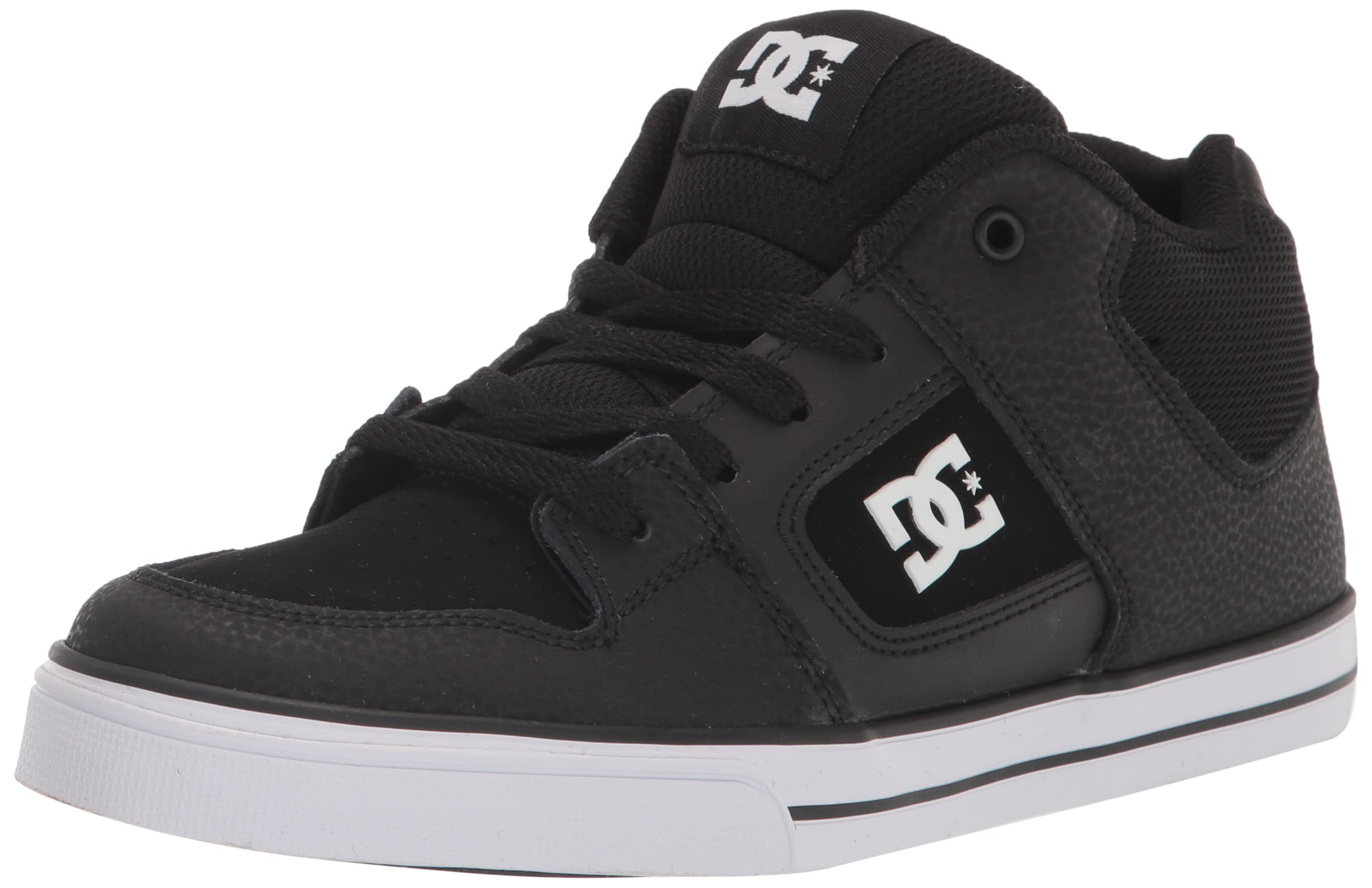 DC Unisex Kids Pure Skate Shoes - Lightweight & Durable for Skateboarding, Casual Wear & Outdoor Activities