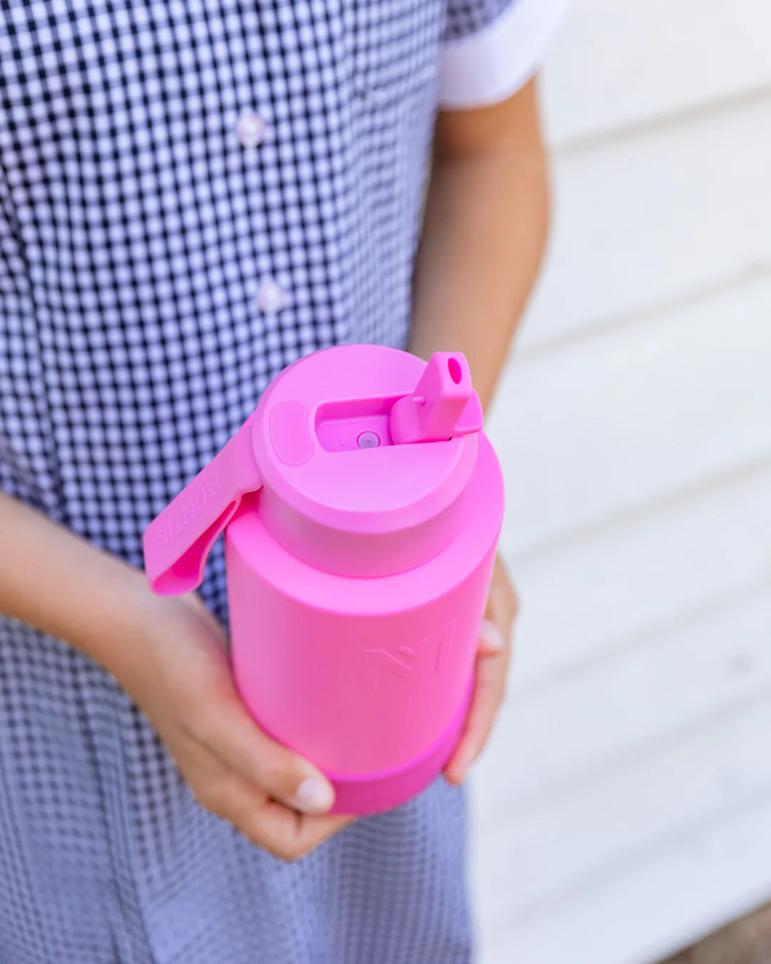 Montii Fusion Sipper Drink Bottle - 1000ml Leak-Proof, BPA-Free Water Bottle for Gym, Hiking & Travel - Insulated Stainless Steel Thermos with Straw & Carry Strap