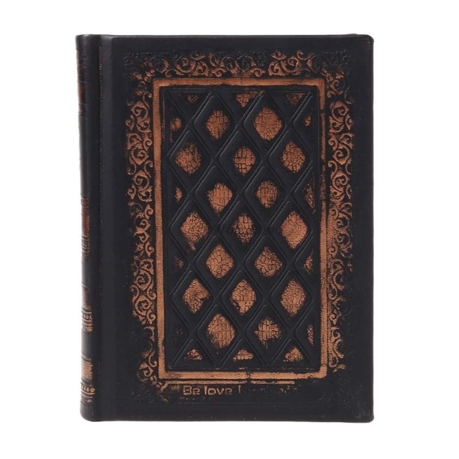 Vintage Leather Journal Notebook - Retro Hard Cover Blank Sketchbook for Writing, Drawing & Travel | Perfect Diary, Gift & Stationery for Students, Artists & Writers