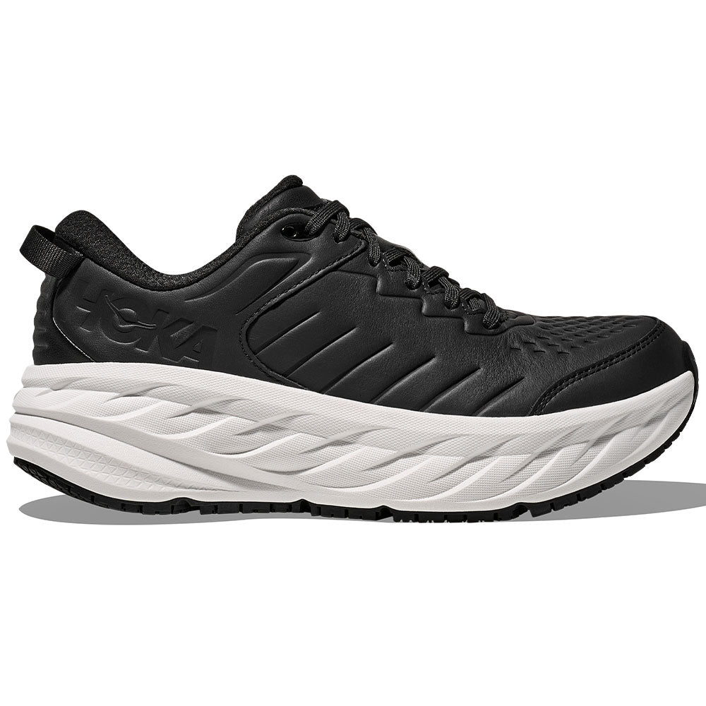 HOKA ONE ONE Bondi SR Men's Slip-Resistant Work Shoes - Comfortable & Durable for Nurses, Chefs, and Healthcare Professionals