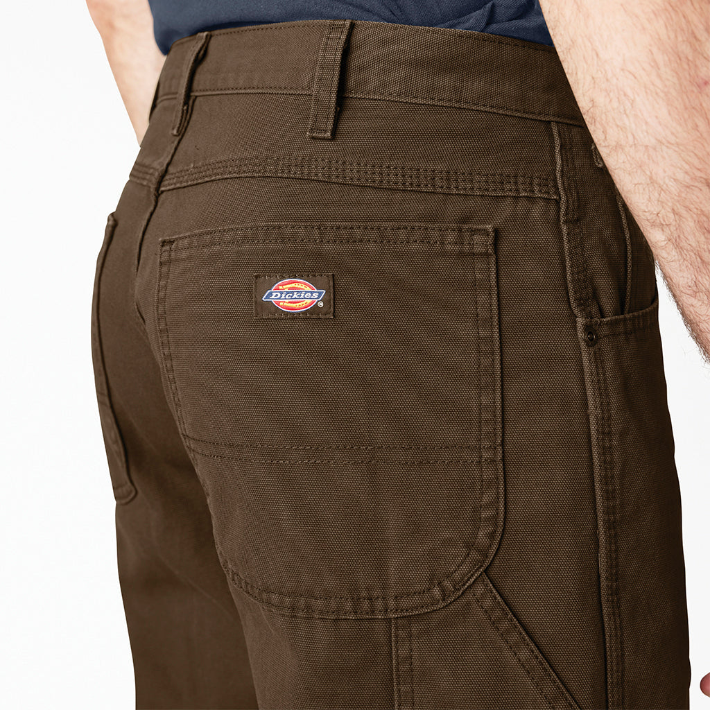 Dickies Men's Relaxed Fit Duck Work Pants - Durable & Comfortable for Construction, Carpentry & Outdoor Work