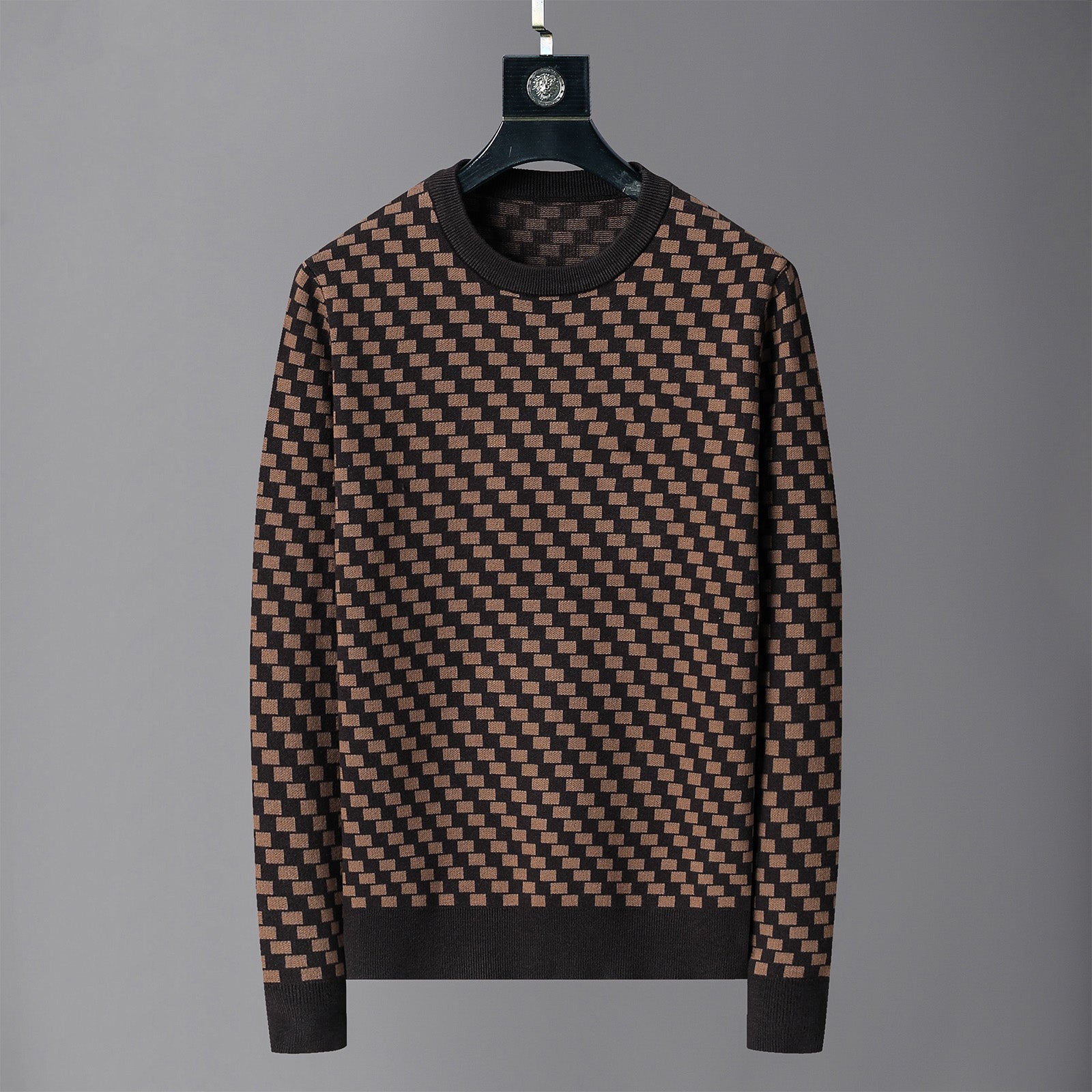 Men's Casual Pullover Sweater - Soft & Warm Knit Sweater for Winter | Perfect for Office, Outdoors & Holiday Outfits