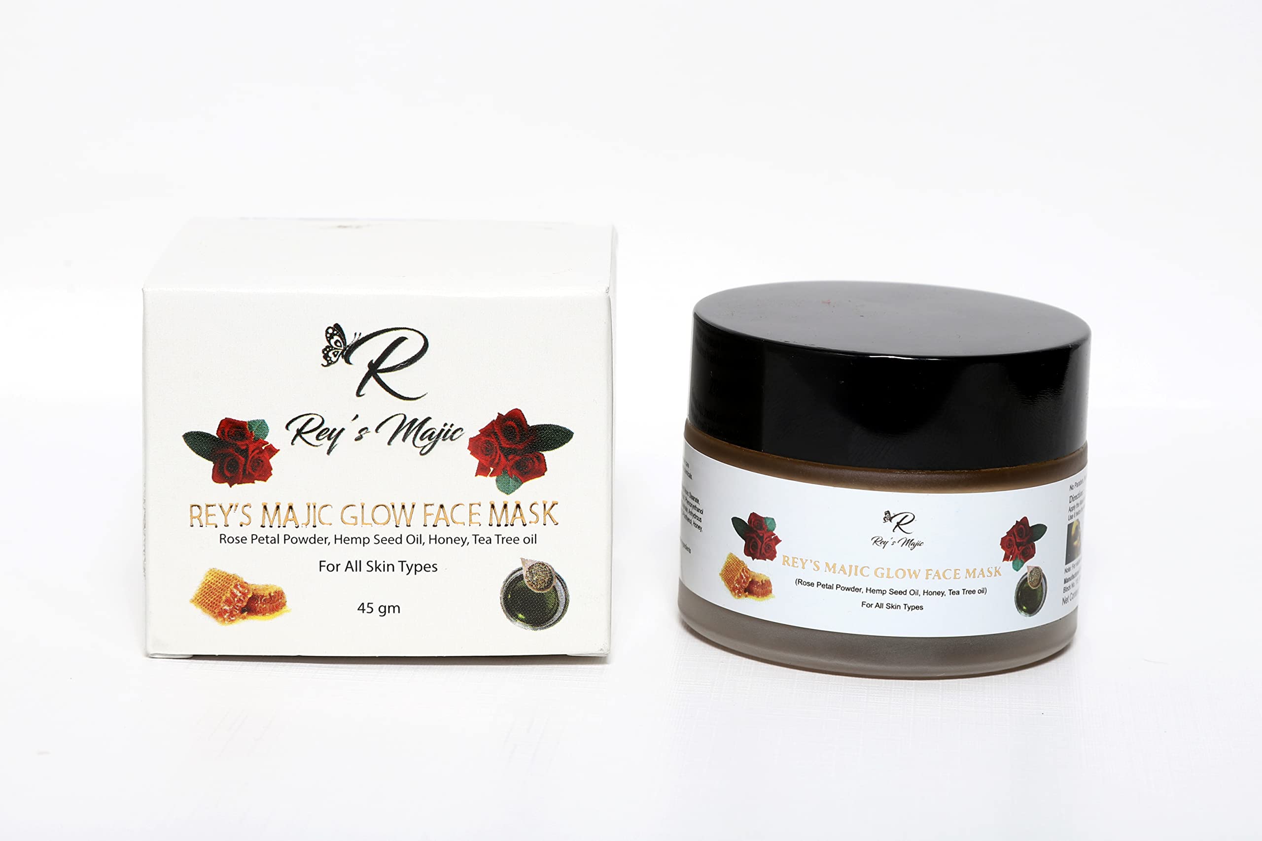 Rey's Magic Face Mask - Anti-Aging, Firming & Wrinkle Control Facial Treatment | Hydrating Sheet Mask for Glowing Skin | Perfect for Daily Skincare Routine & Spa Nights
