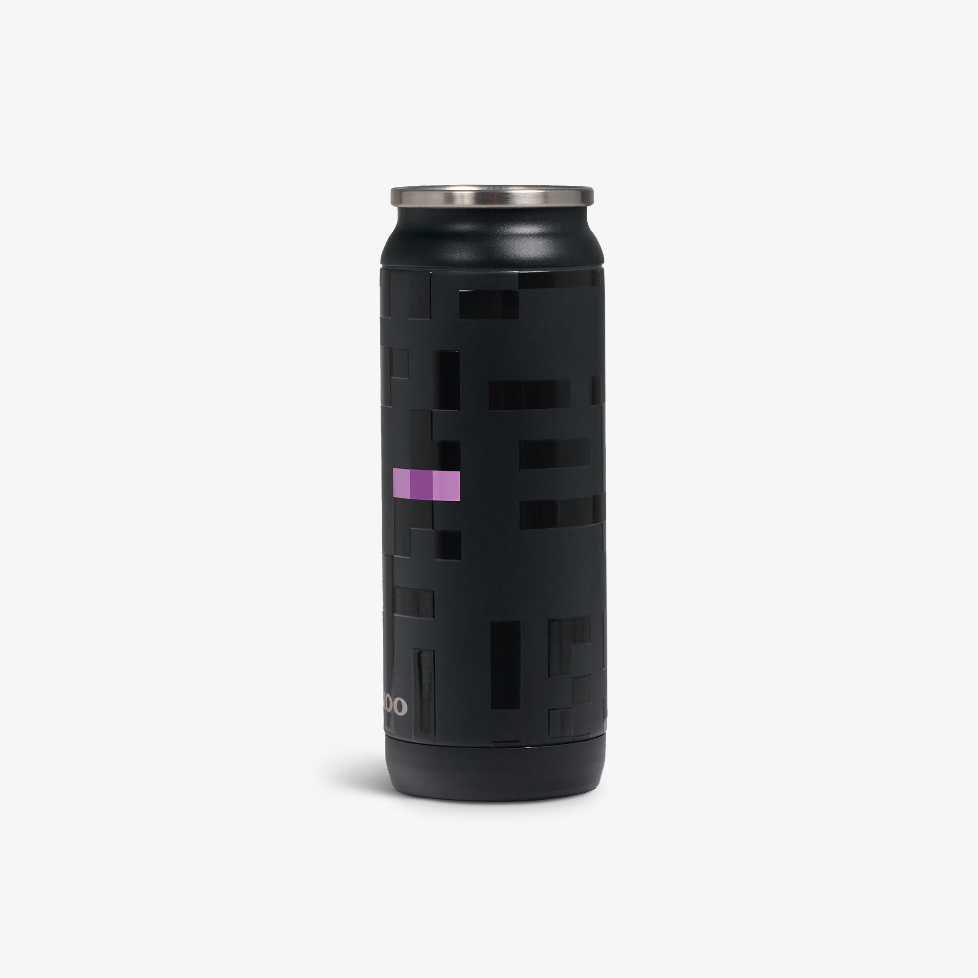 Official Minecraft Enderman 16 Oz Stainless Steel Water Bottle - Insulated Double Wall Vacuum Flask for Hot & Cold Drinks - Perfect for School, Gaming, Outdoor Adventures & Collectors