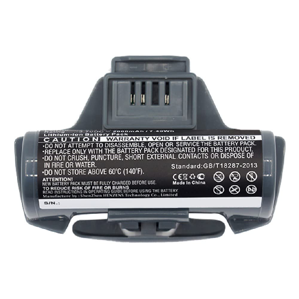 Synergy Digital Replacement Vacuum Cleaner Battery - Li-ion 3.7V 2000mAh Compatible with Karcher 2.633-123.0 | Long-Lasting Power for Home & Car Cleaning | Perfect for Hard Floors, Carpets & Pet Hair Removal