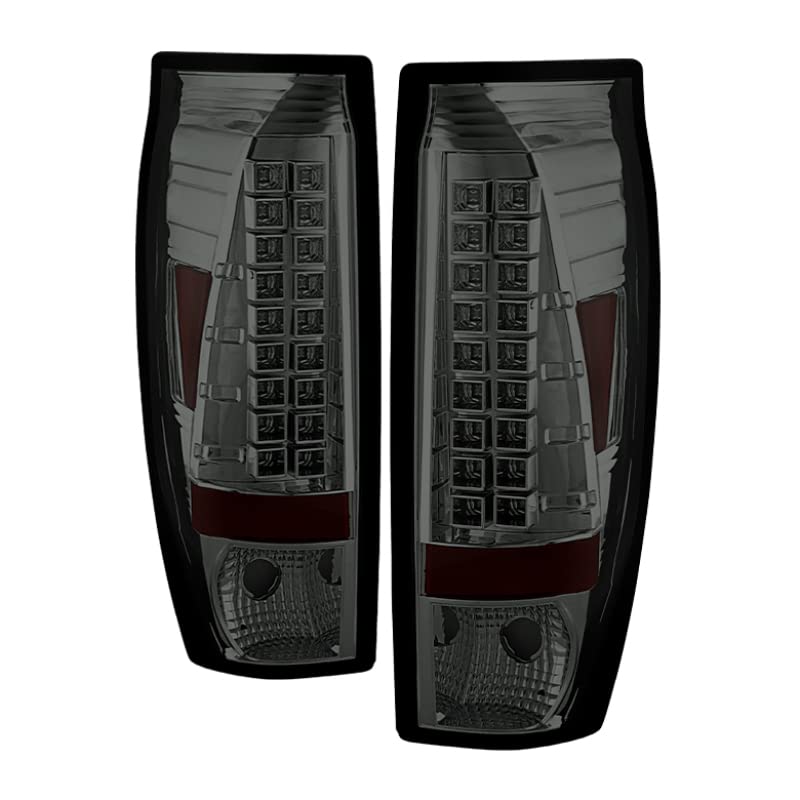 Spyder 5001085 LED Tail Lights for 2002-2006 Chevy Avalanche - Smoked Lens - Enhanced Visibility & Style for Night Driving & Custom Truck Upgrades