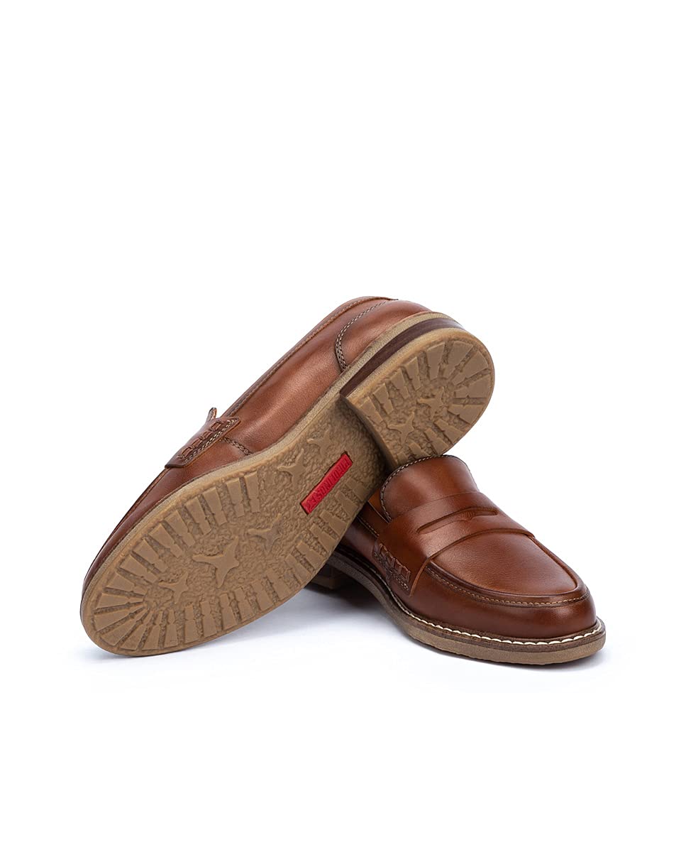 PIKOLINOS Women's Leather Loafers Aldaya - Comfortable Slip-On Shoes for Casual Wear & Office Outfits