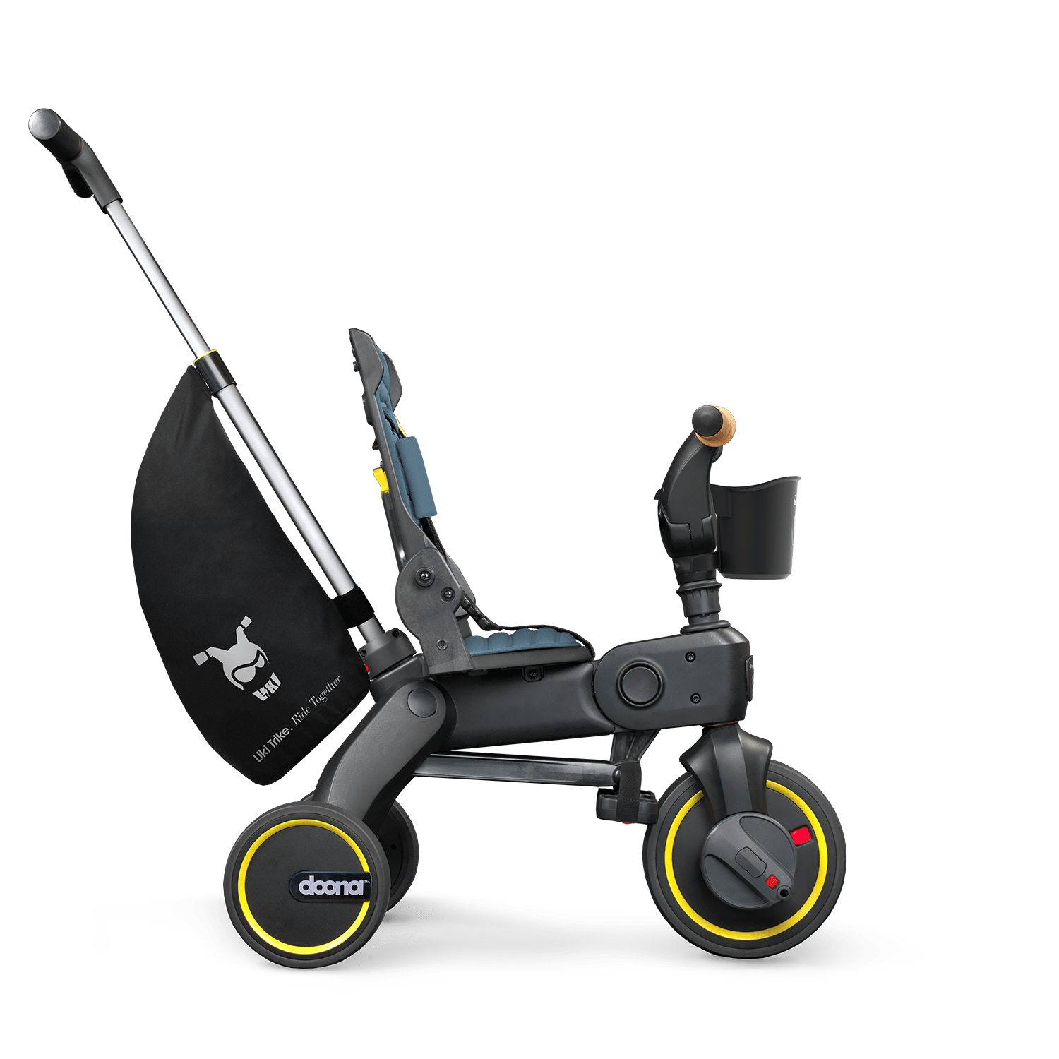 Doona Liki Trike S5 - Lightweight Foldable Baby Stroller & Toddler Tricycle for Ages 1-3 | Perfect for Outdoor Walks, Park Visits & Travel | Compact Design for Easy Storage & Transport