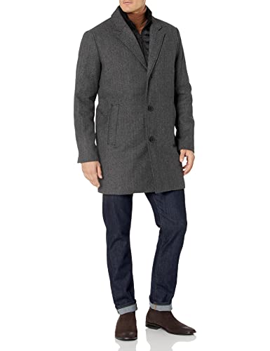 Charcoal Herringbone
