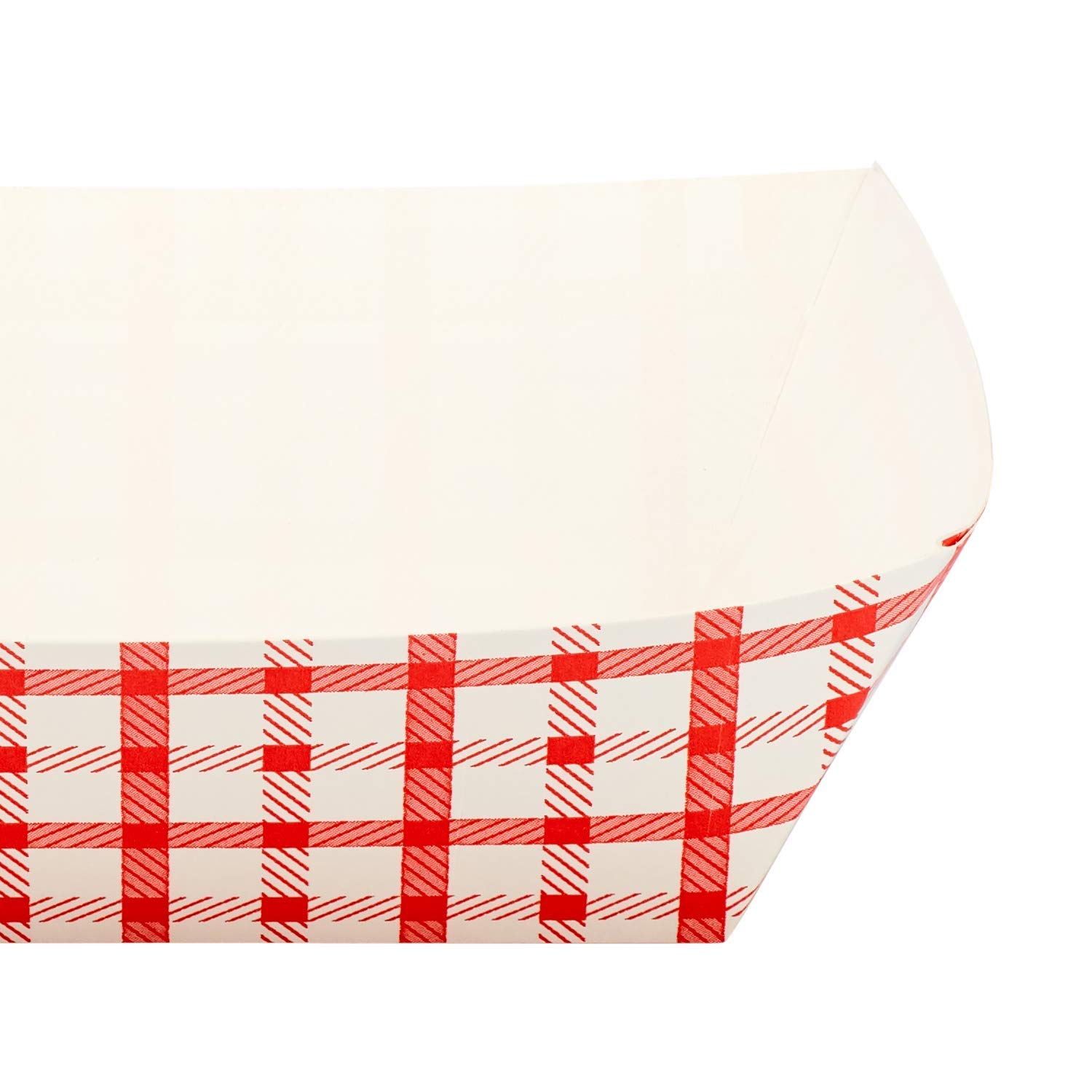 Disposable Karat Paper Food Trays [3 LB - 500 Count] - Sturdy Leak-Resistant Snack Boats for Nachos, Finger Foods & Party Appetizers | Perfect for Catering, Movie Nights & Game Day Snacks