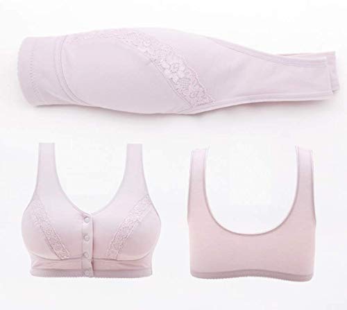 Comfortable Daily Bra with Hook and Loop Closure - Wireless Sleep & Nursing Bra for Women 32-42CD Cups | Perfect for Maternity, Breastfeeding & Lounge Wear