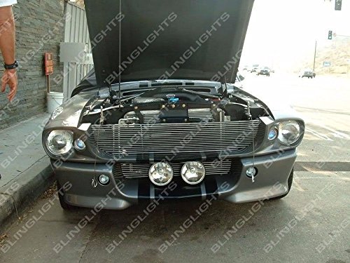 Ford Mustang Eleanor Shelby GT-500 Fastback LED Grille Driving Lights Kit - High Performance Off-Road & Night Driving Accessories for Enhanced Visibility
