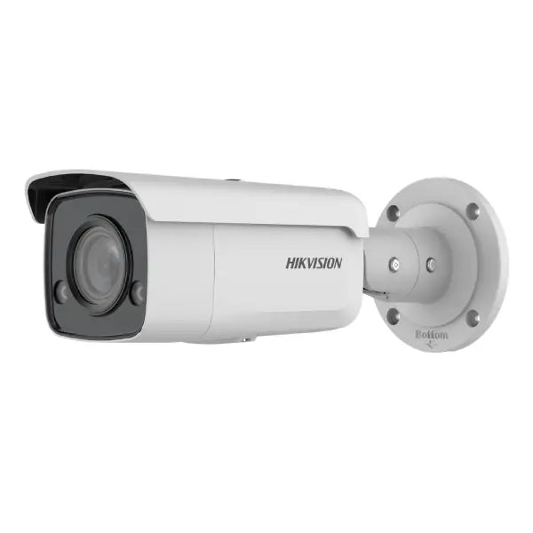 Hikvision 4MP ColorVu Fixed Bullet Network Camera - DS-2CD2T47G2-L - Outdoor Security Surveillance with Night Vision | Ideal for Home, Business & Property Monitoring