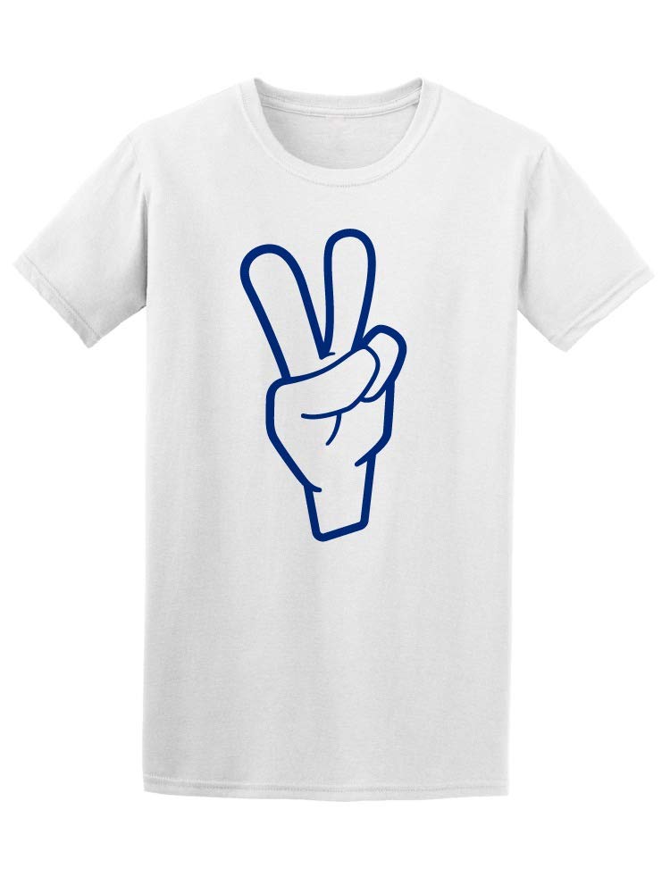 Men's Peace Sign Graphic T-Shirt - Casual Comfort Tee for Everyday Wear | Perfect for Streetwear, Relaxing & Social Outings