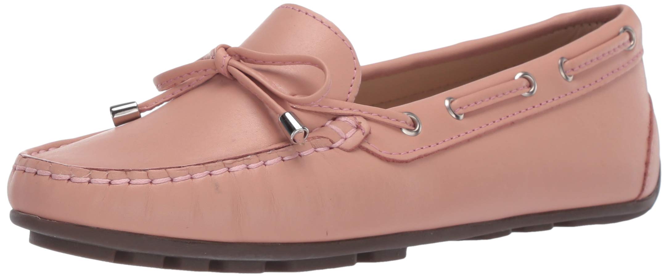Driver Club USA Women's Genuine Leather Loafers - Handcrafted in Brazil - Comfortable Nantucket Style Slip-On Shoes for Work, Office & Casual Wear