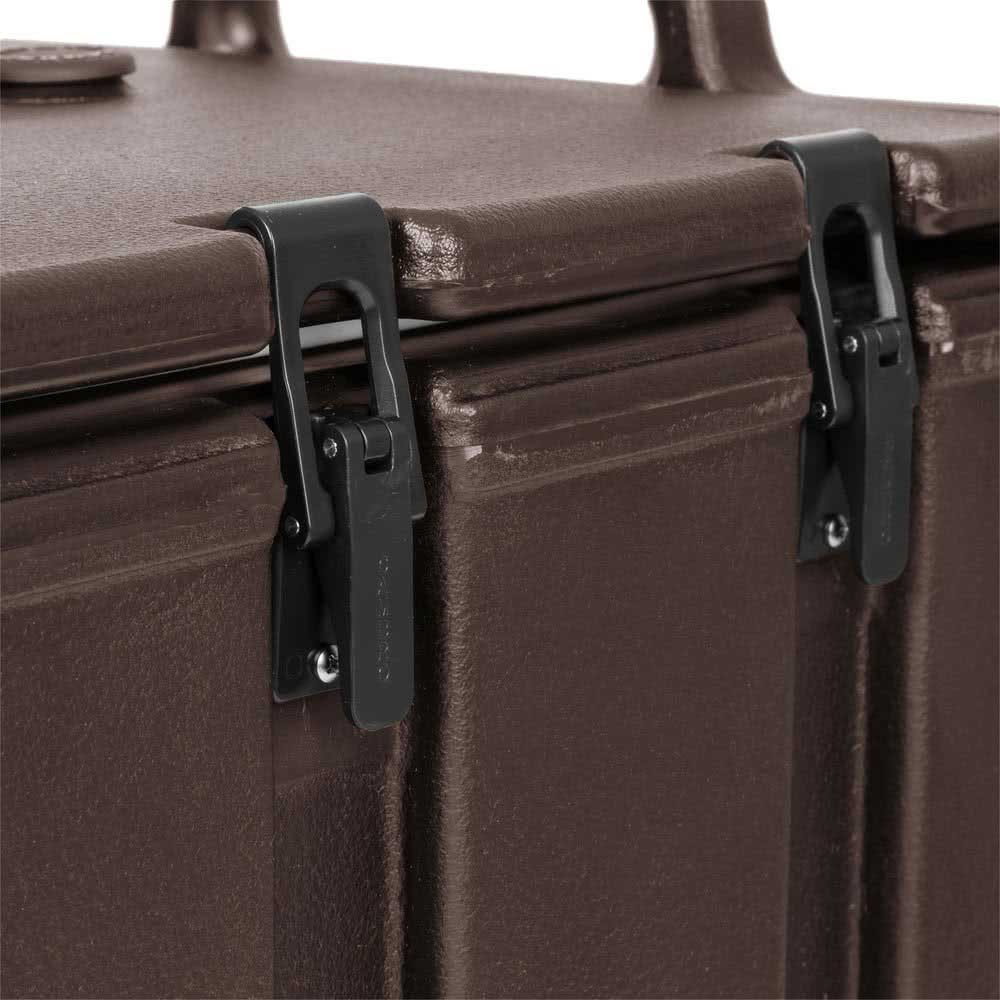 Cambro 250LCD131 2.5 Gallon Camtainer Insulated Beverage Dispenser - Dark Brown - Perfect for Parties, Catering & Outdoor Events - Keeps Drinks Cold for Hours