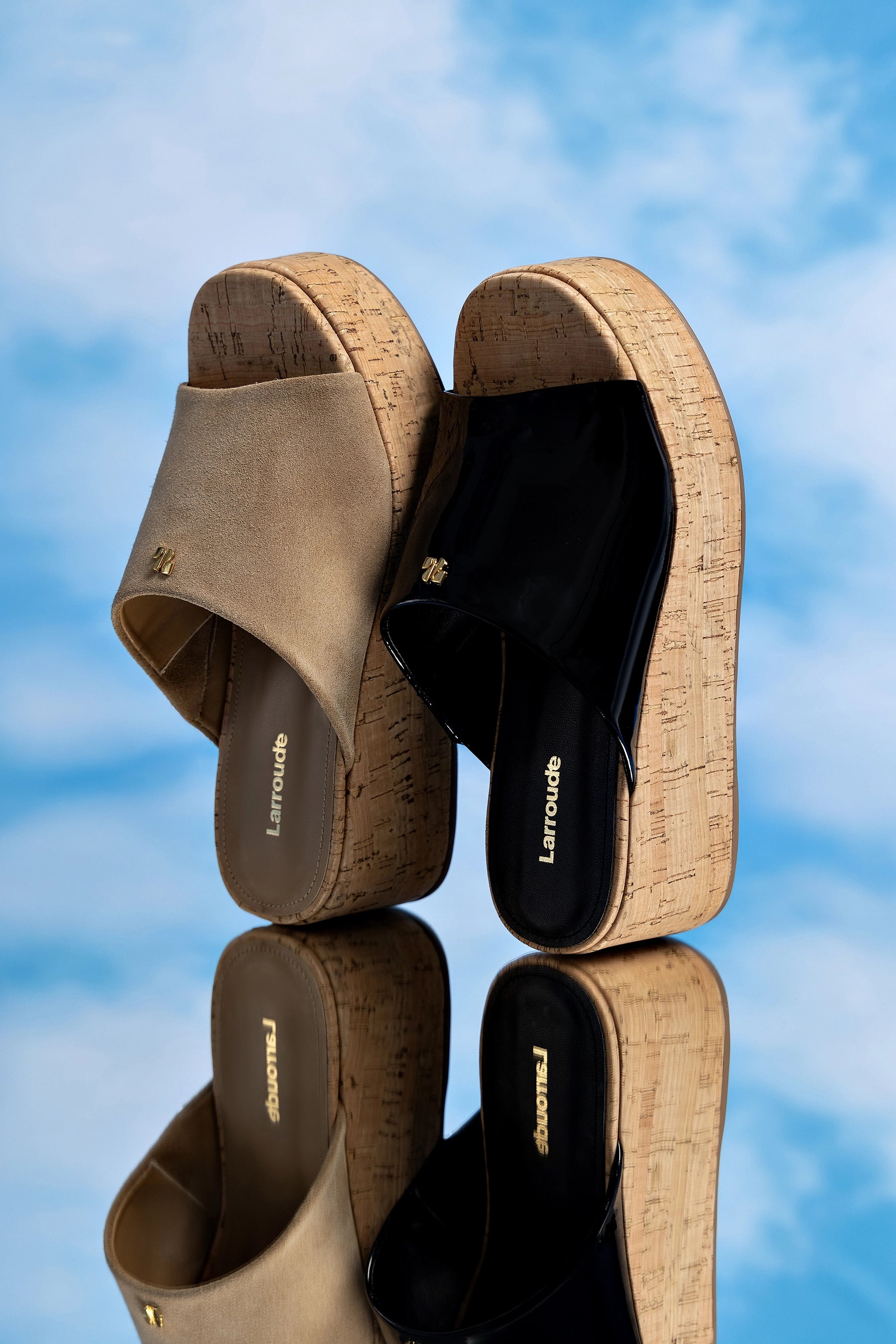 Charli Mule Shoes in Peanut Suede - Comfortable Women's Slip-On Loafers for Casual Wear & Office Outfits