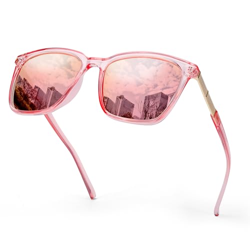 A4 Pink Frame, Pink Mirrored-lens