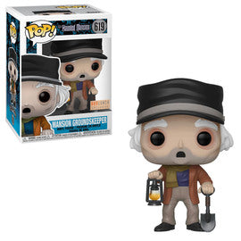 Haunted Mansion Groundskeeper Exclusive #619 (Vaulted) - Rare Disney Parks Collectible for Horror Fans & Halloween Decor