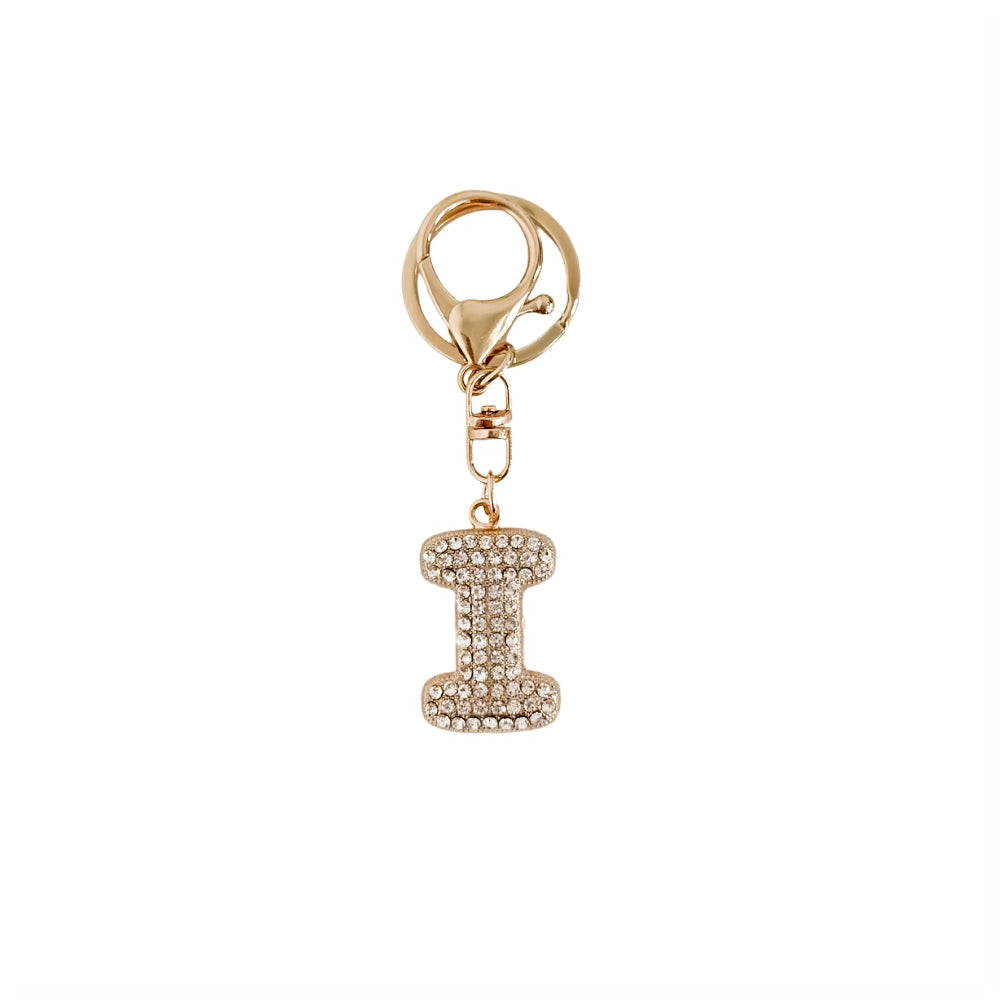 Personalized Diamond Initial Bag Charm - Elegant Monogram Jewelry for Handbags, Backpacks & Purses | Perfect Gift for Women & Fashion Accessories
