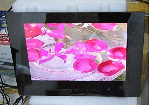 GOWE 19 Inch LED Smart TV Mirror for Bathroom - Waterproof Vanity Mirror with Built-in Television for Makeup, Shaving & Entertainment