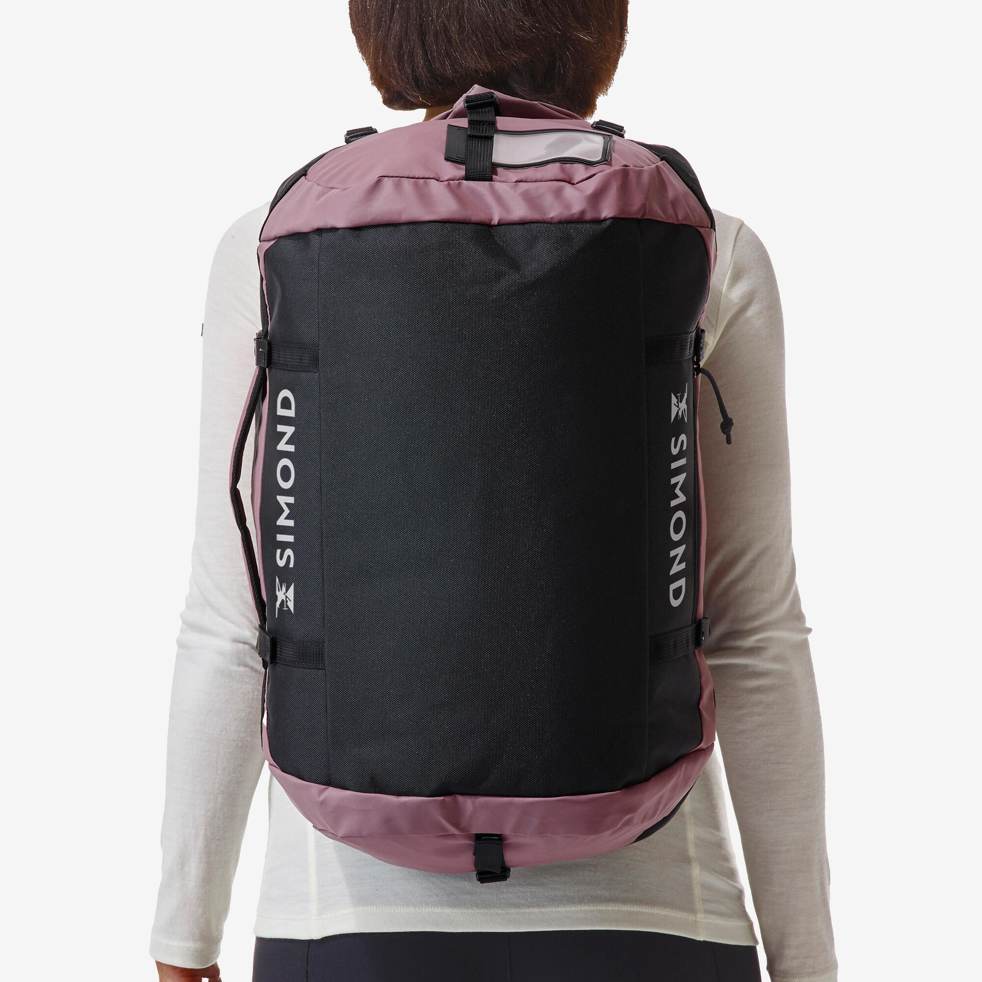 Simond 500 Extend 30-40L Waterproof Duffle Bag for Travel, Camping & Gym | Heavy Duty Carry On Luggage with Shoulder Strap