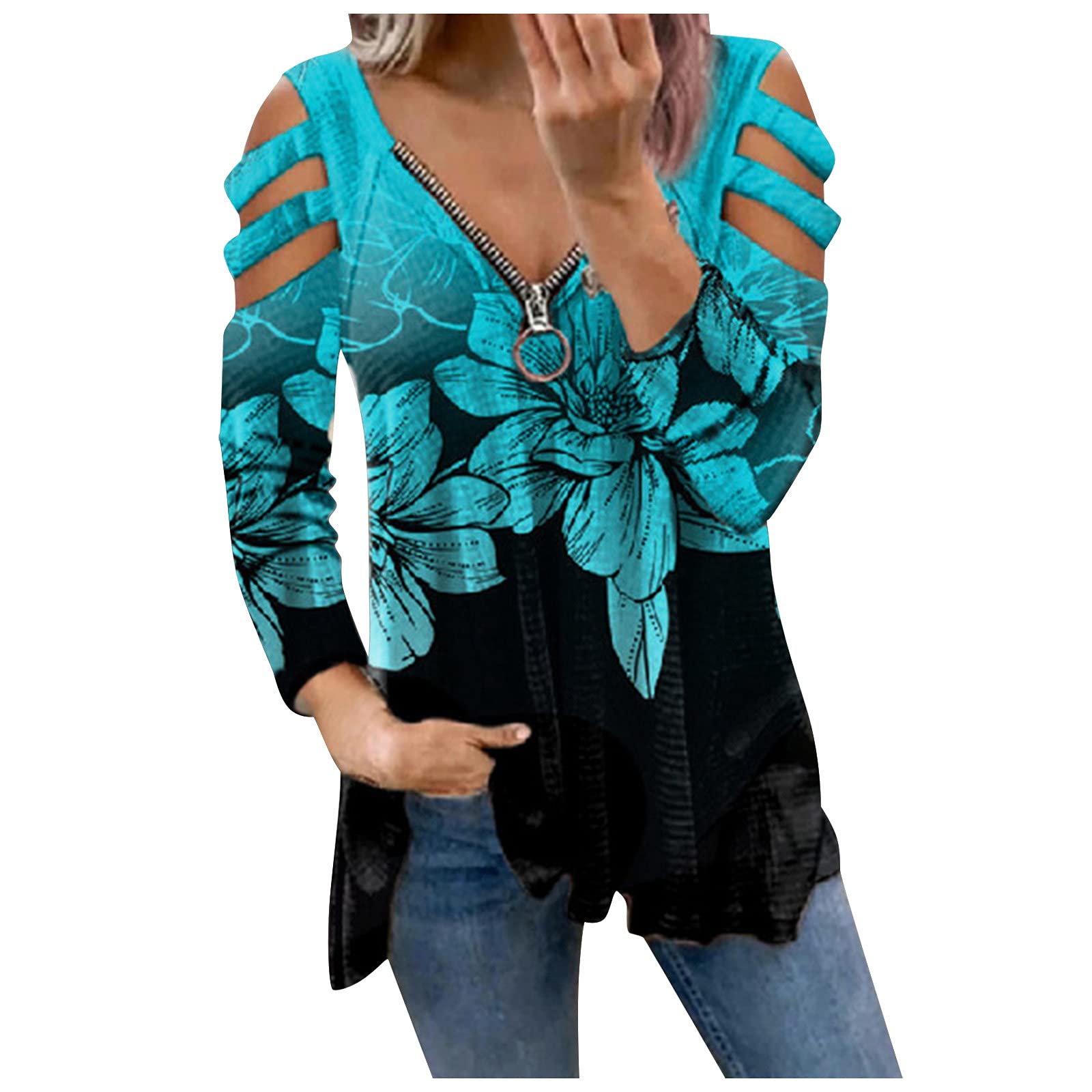 Women's Casual Short Sleeve V-Neck T-Shirt - Summer Cross Knot Loose Tunic Top for Beach, Travel & Everyday Wear