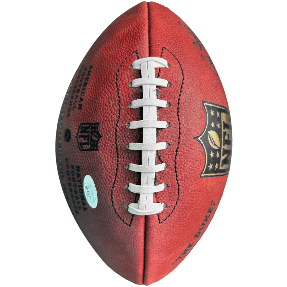 George Kittle Autographed NFL Football - Official Duke Game Ball with JSA COA - San Francisco 49ers Memorabilia for Collectors & Fans - Perfect for Display, Gifts, and Sports Memorabilia Collections