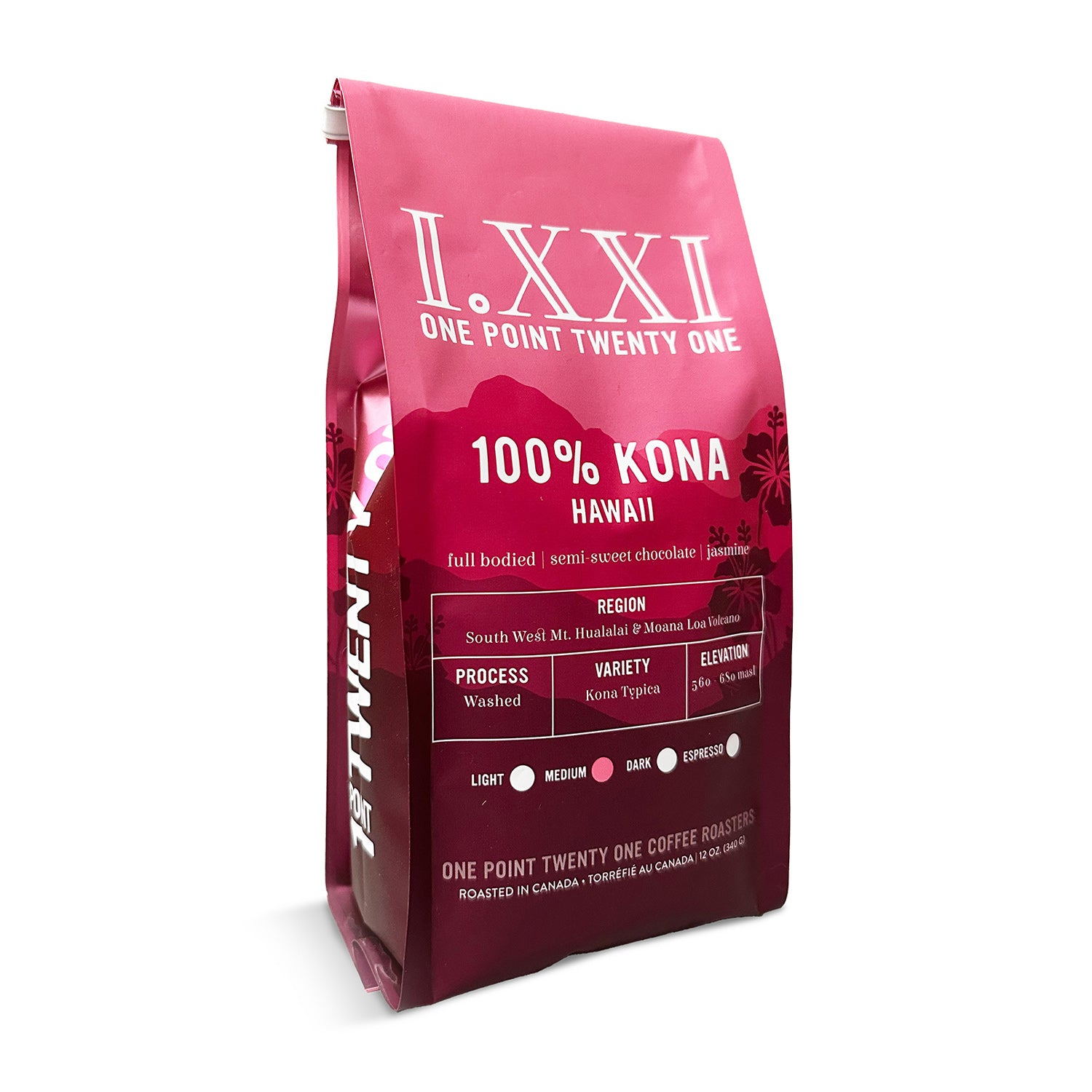 Premium 100% Kona Whole Bean Coffee, 12 oz - 100% Pure Hawaiian Coffee Beans for Rich Flavor - Perfect for Home Brewing, Gifts & Office Use