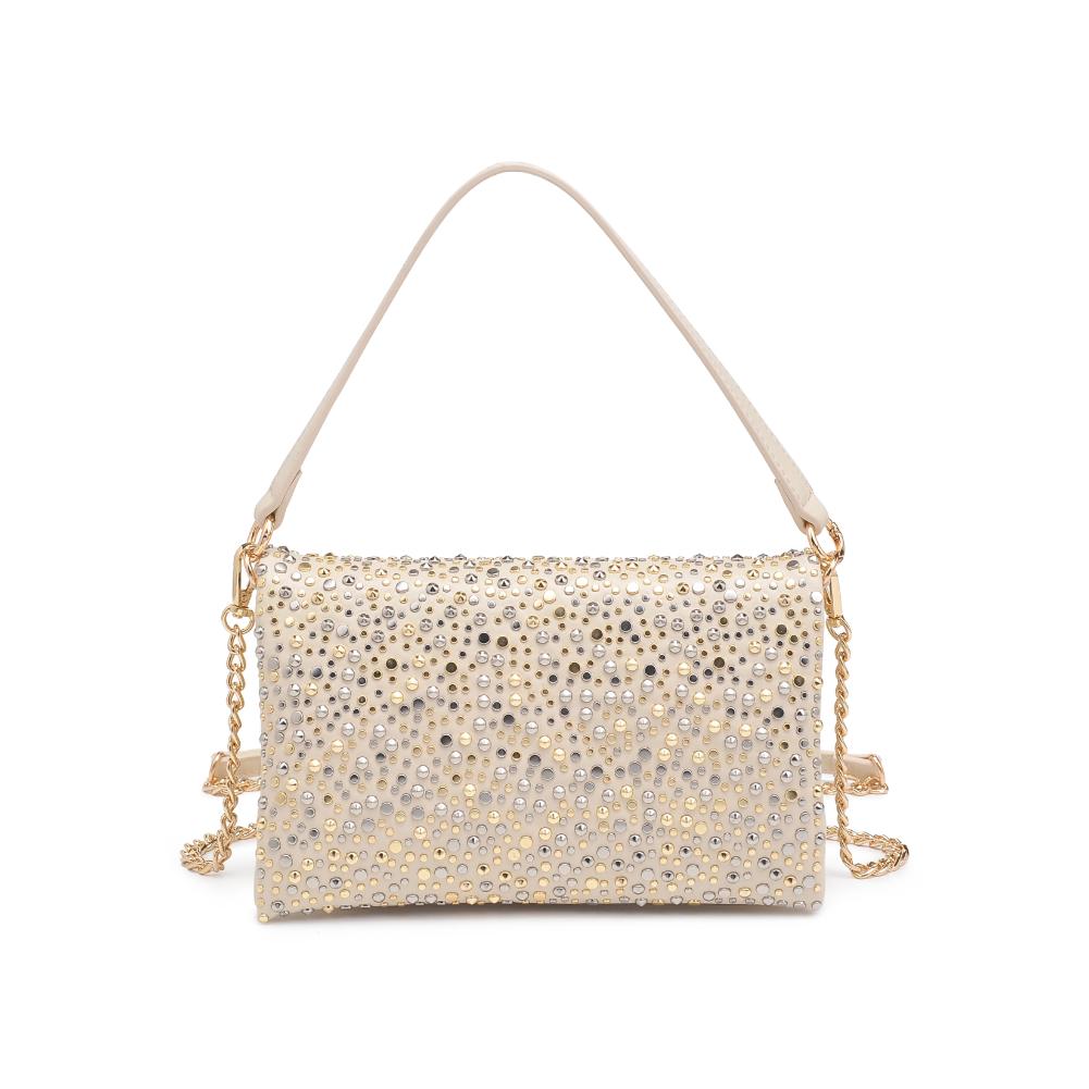 Krista Elegant Evening Bag for Women - Clutch Purse with Rhinestone Decor for Parties, Weddings & Special Occasions