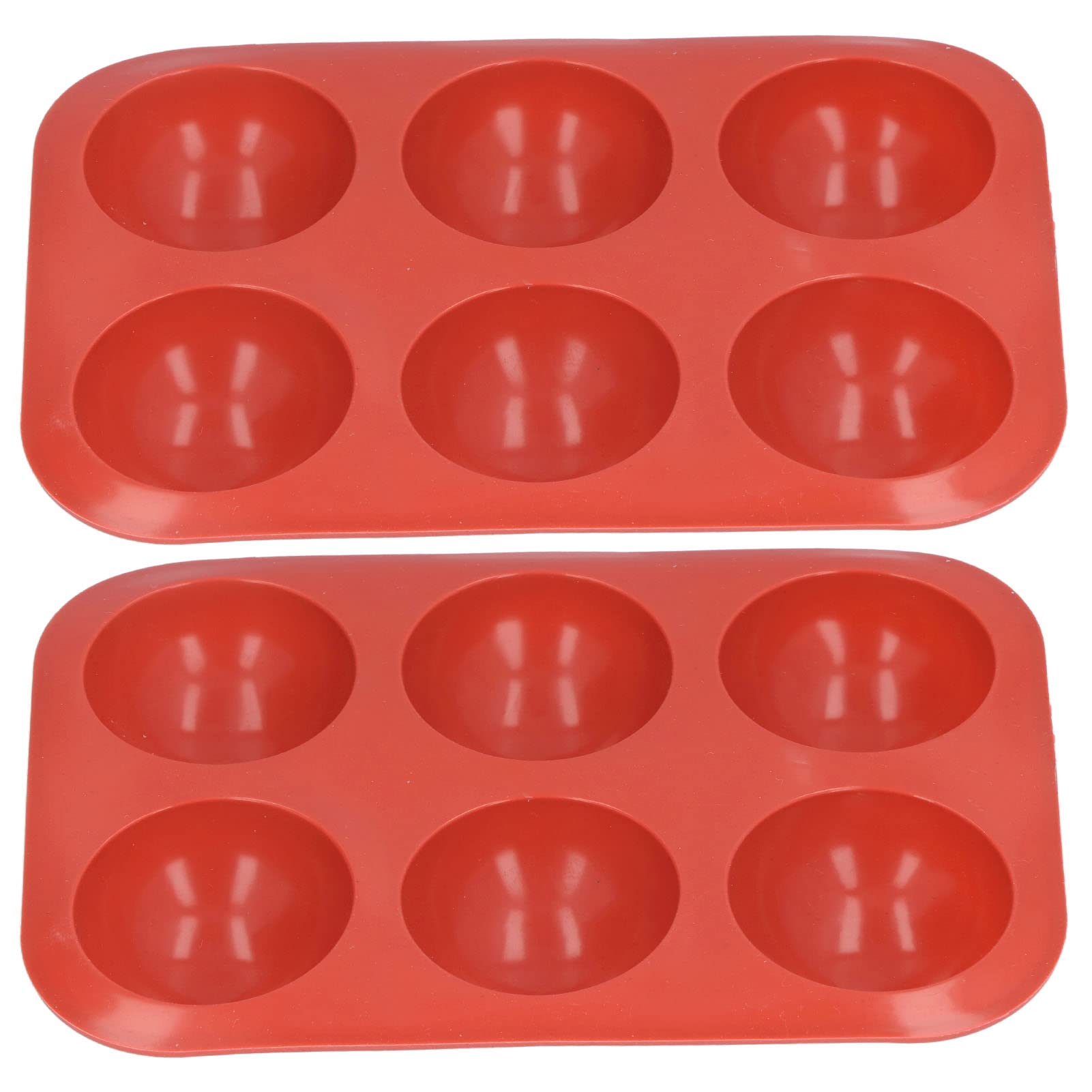 2PCS Silicone Chocolate Molds for Baking - DIY Cake Molds for Cupcakes, Ice Cream Cakes & Handmade Crafts | Perfect for Home Baking, Party Desserts & Holiday Treats