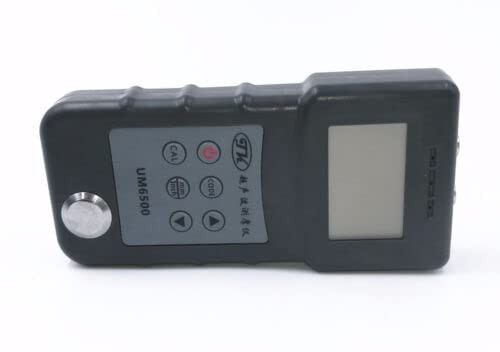 UM6500 Portable Ultrasonic Thickness Gauge - Digital Metal & Steel Thickness Tester Meter with LCD Display | Ideal for Industrial, Construction & Automotive Applications