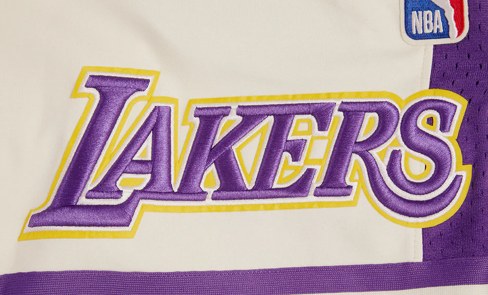 Los Angeles Lakers Retro Classic Dk 2.0 Basketball Shorts - Pro Standard NBA Jersey Shorts for Men (BLL356001) - Perfect for Game Day, Workouts & Casual Wear