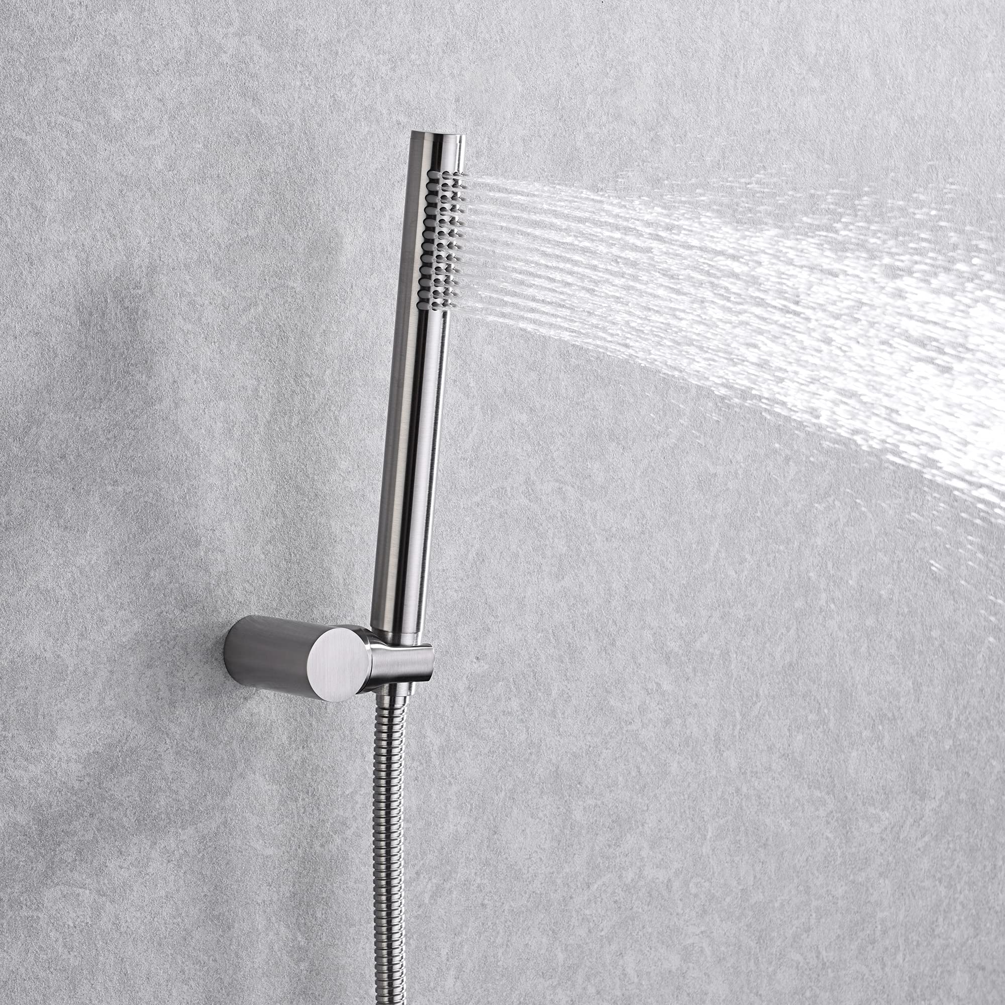 Premium Shower System S3223NI with Wall Mount Waterfall Tub Faucet S2129NW - Luxury Bathroom Upgrade for Spa-Like Experience
