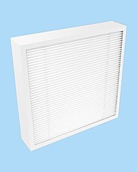 Hamilton Beach 04973 HEPA Replacement Filter - Compatible with Air Purifiers - Removes 99% of Dust, Pollen & Pet Dander - Perfect for Allergy Sufferers & Clean Air Lovers at Home or Office