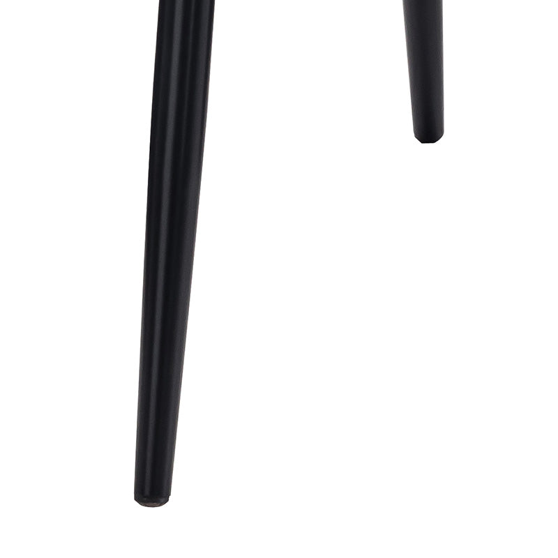 Stylish GEOFFREY Modern Dining Chair in Black - Perfect for Kitchen, Dining Room & Home Office Furniture