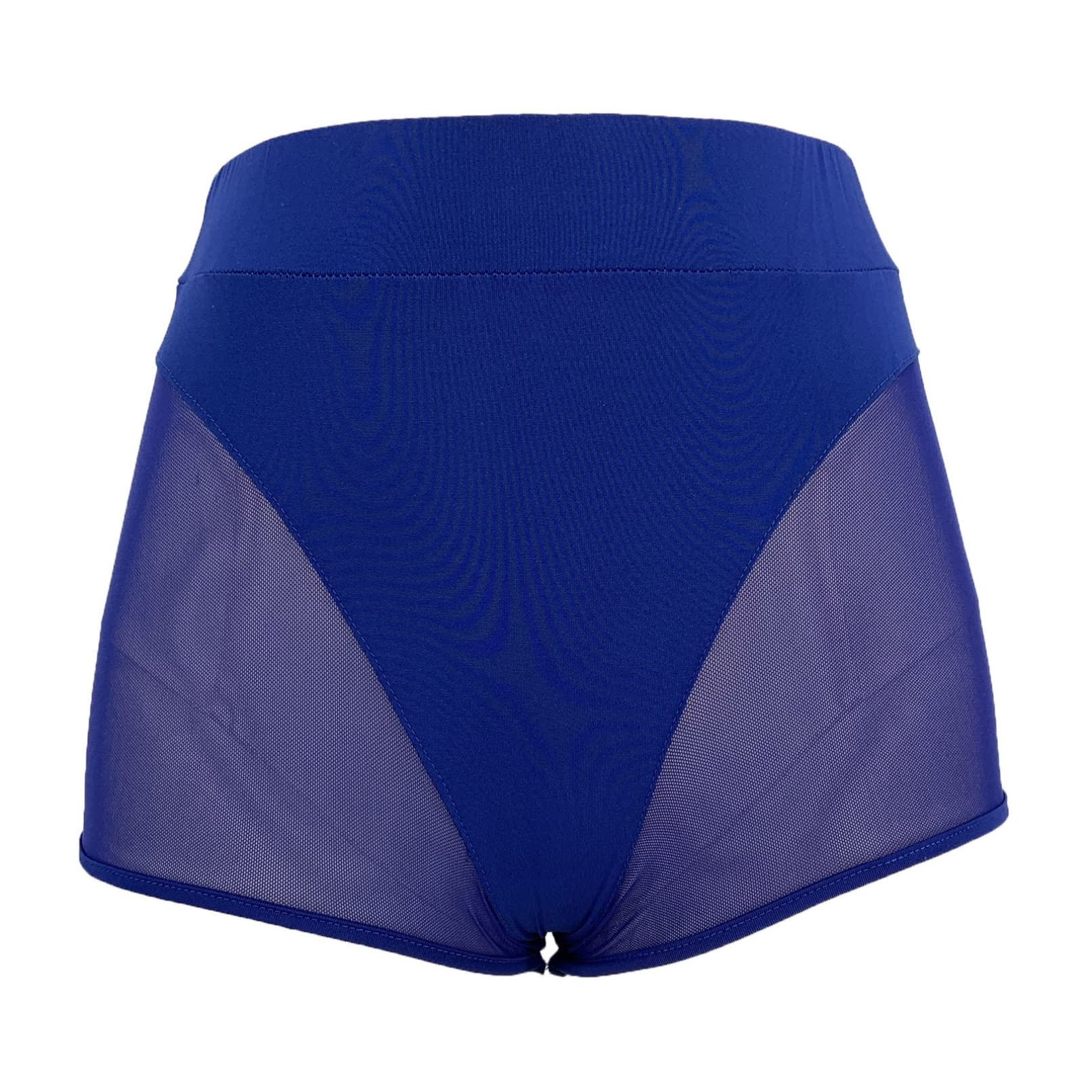 Sexy Women's Booty Shorts - High Waisted Gym Workout & Yoga Shorts with Mesh See-Through Design for Rave, Dance, Clubwear & Underwear | Perfect for Fitness, Nightlife & Summer Outfits