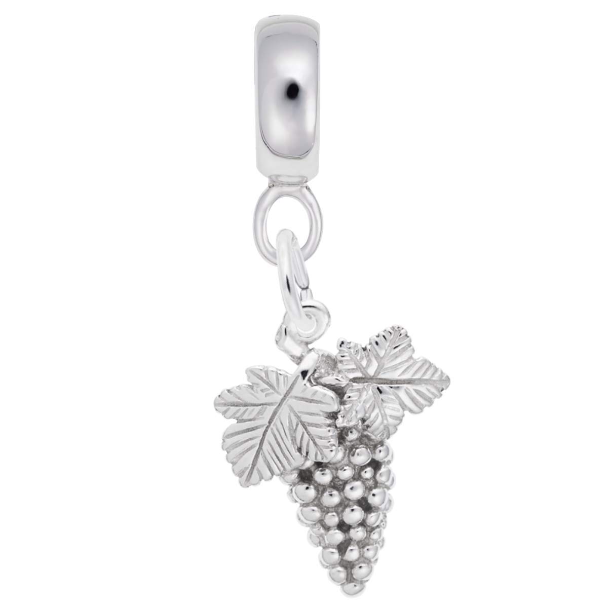 Grape Charm Dangle Beads for Jewelry Making - DIY Bracelet & Necklace Charms - Perfect for Handmade Accessories, Gifts, and Craft Projects