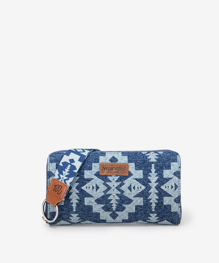 Wrangler Aztec Print Tote Bag Set - Stylish & Durable Cotton Tote Bags for Women - Perfect for Shopping, Beach, Travel & Everyday Use