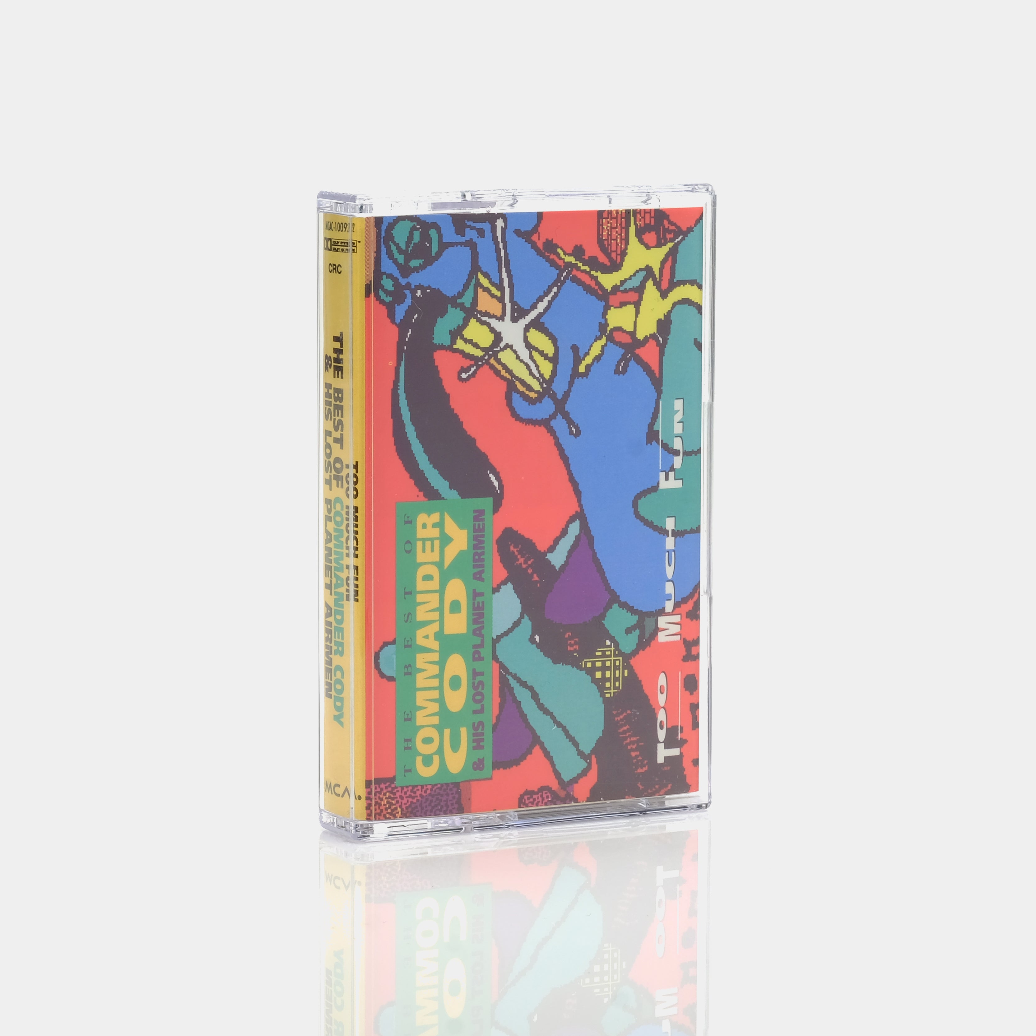 Commander Cody & His Lost Planet Airmen - Too Much Fun Cassette Tape | Vintage Country Rock Music | Perfect for Collectors & Retro Music Lovers