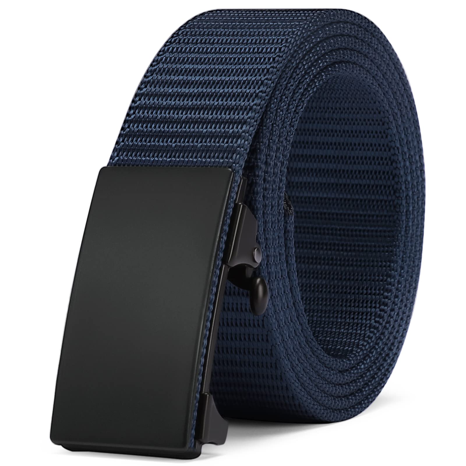 SENDEFN Men's Adjustable Braided Nylon Belt - Stylish Golf Web Belt with Gift Box - Perfect for Casual Wear, Office & Outdoor Activities